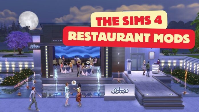 The Sims 4 RESTAURANT mods