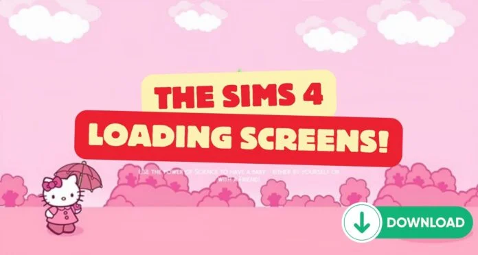 Sims 4 loading screen
