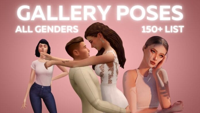 Sims 4 gallery poses