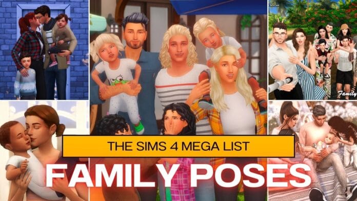 Sims 4 Family Pose