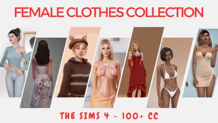 The Sims 4 Female Clothes Collection