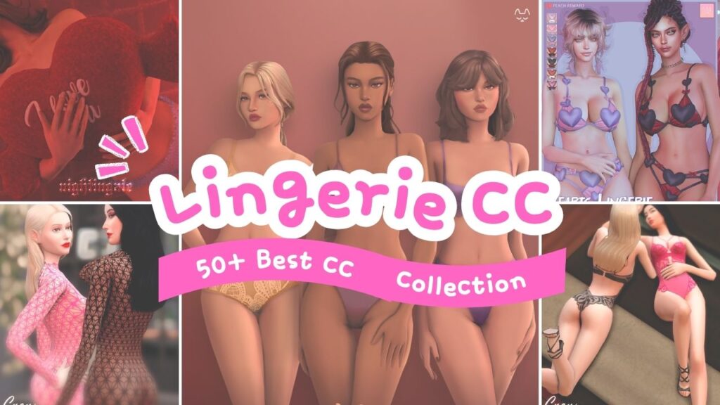 The Sims 4 Lingerie CC