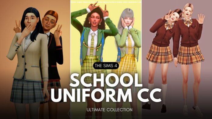 The Sims 4 School Uniform