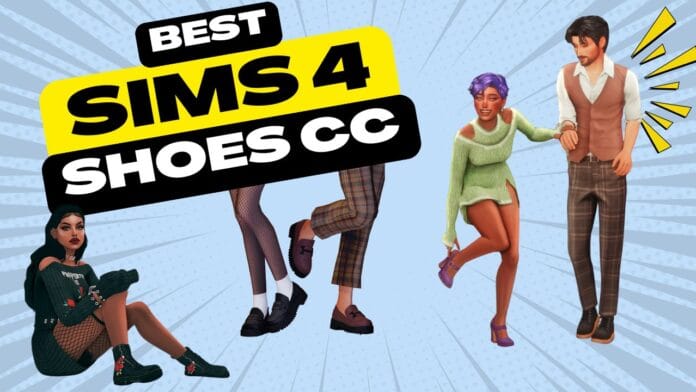 The Sims 4 Shoes CC
