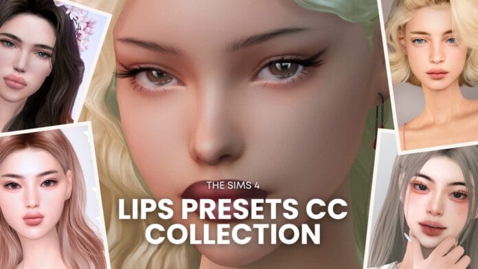 The Sims 4 Lips CC